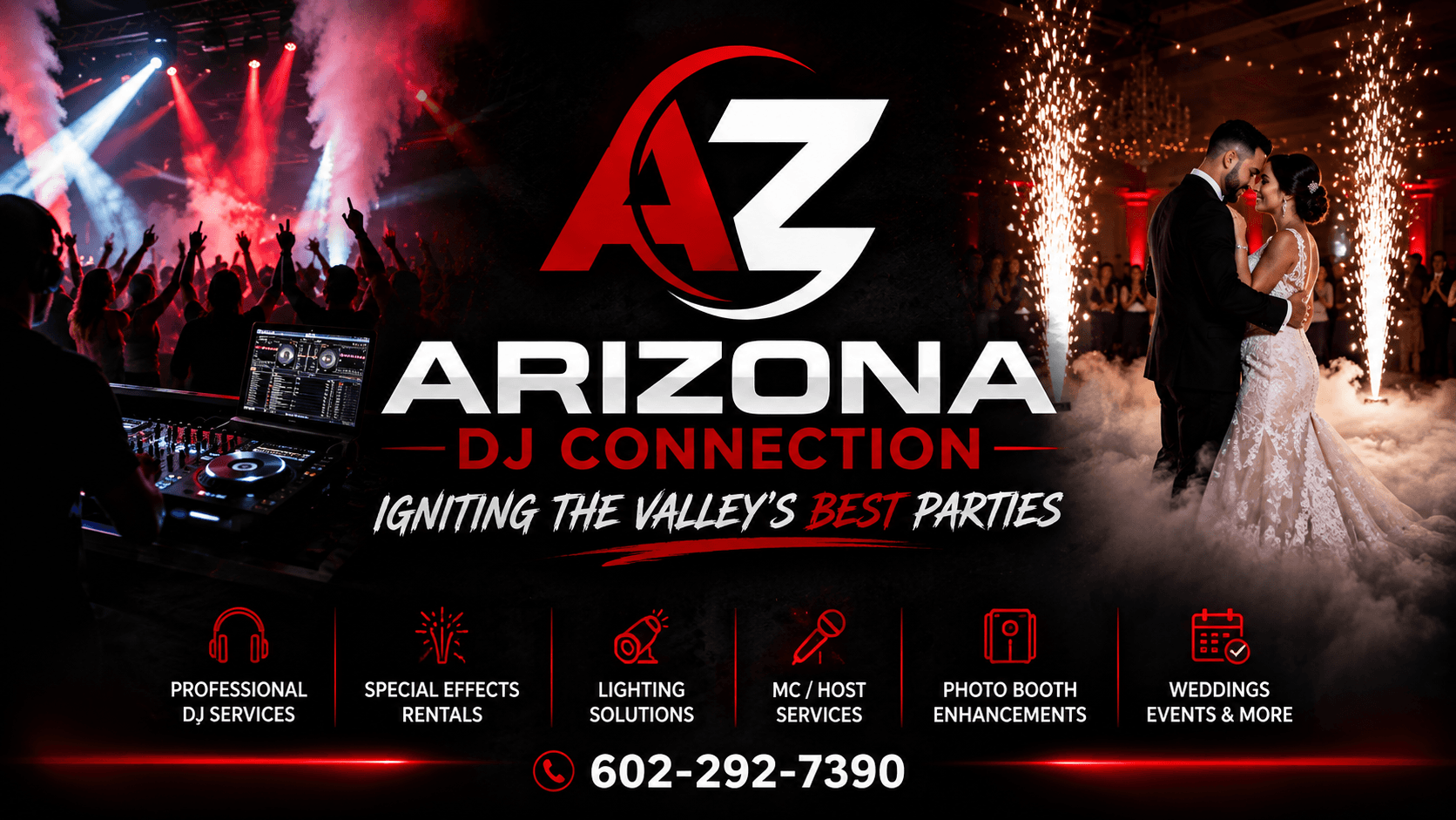 Arizona DJ Connection logo